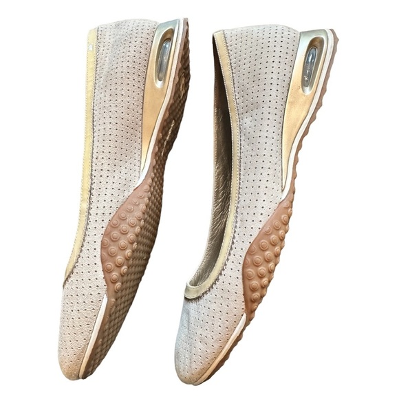 Cole Haan Nike Air Suede & Patent Leather Flats Size 9 - Picture 7 of 14